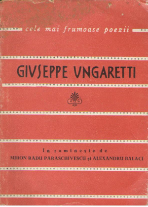 poezii Giuseppe Ungaretti