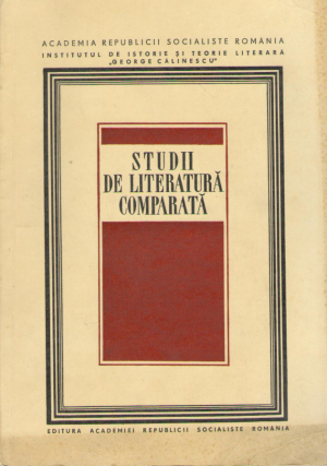 Studii de literatura comparata