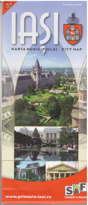 iasi harta municipiului city map