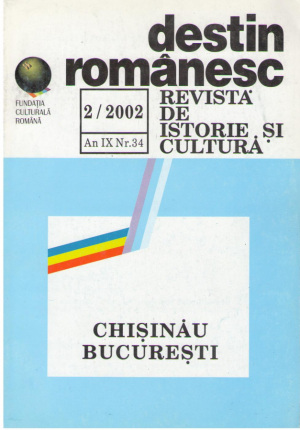 Destin romanesc Revista de istorie si cultura