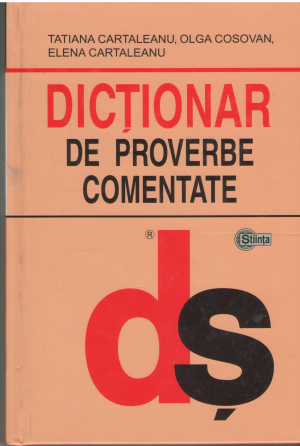 dictionar de proverbe comentate