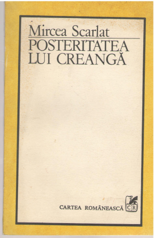 posteritatea lui Creanga cu o prefata de Nicolae Manolescu