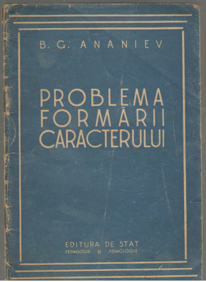 problema formarii caracterului