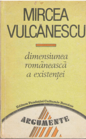 Dimensiunea romaneasca a existentei