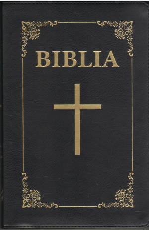 biblia sau sfanta scriptura a vechiului si noului testament cu trimiteri si cuvintele domnului isus in rosu