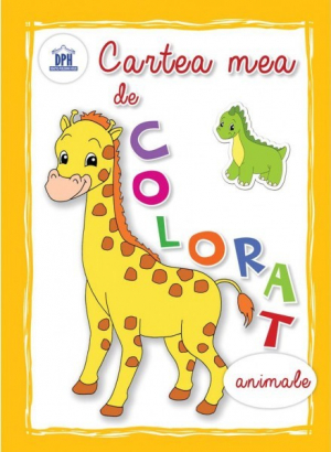 Cartea mea de colorat - animale