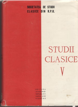 studii clasice volumele i-v