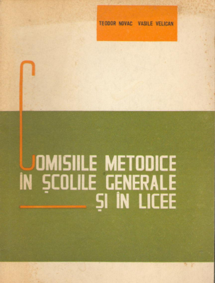 comisiile metodice in scolile generale si in licee