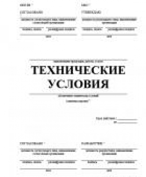 Технические условия