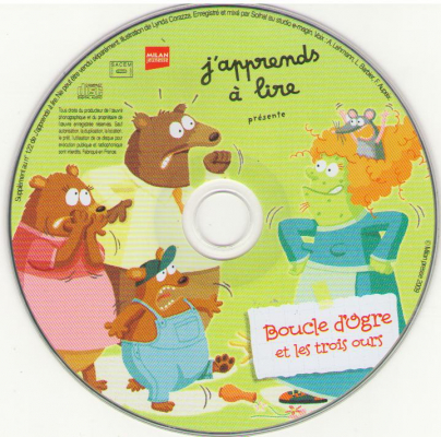 J'apprends À Lire N° 122 : Boucle d'Ogre et les trois ours