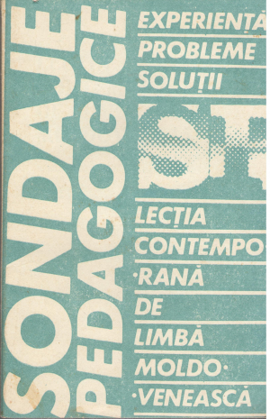 lectia contemporana de limba moldoveneasca pentru profesori