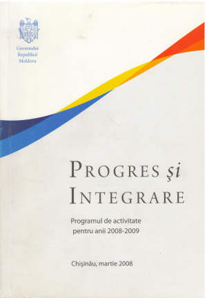 Progres si integrare programul de activitate pentru anii 2008-2009