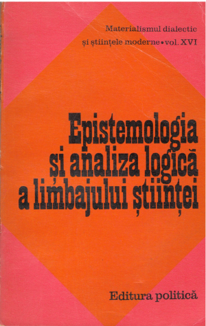 epistemologia si analiza logica a limbajului stiintei rezultate perspective limite