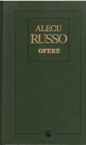 Alecu Russo  Opere