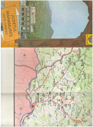 judetul maramures harta turistica