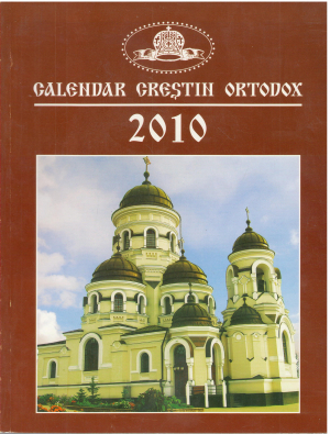 calendar crestin ortodox 2010