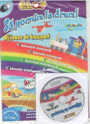 Sa pornim la drum ! PitiClic Mijloace de transport cu CD interactiv
