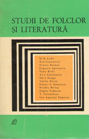Studii de folclor si literatura