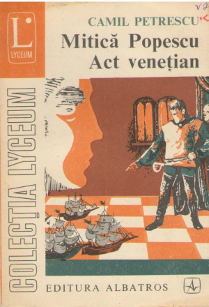 Mitica Popescu  Act venetian  Teatru Vol.2