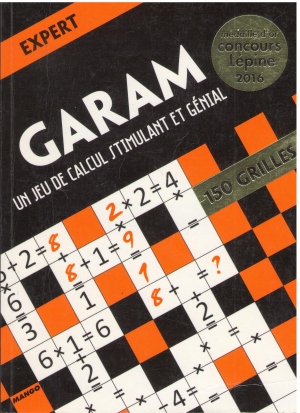 GARAM un jeu de calcul stimulant et genial niveau expert