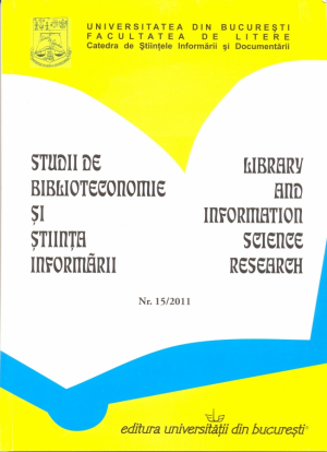 Studii de Biblioteconomie si Stiinta Informarii