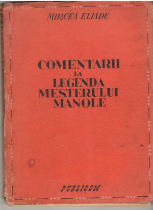 Comentarii la legenda Mesterului Manole