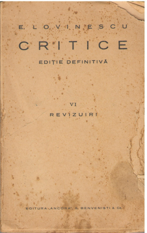 critice editie definitiva VI revizuri