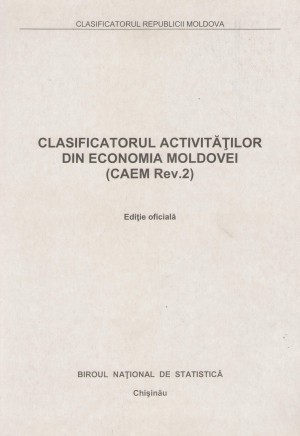 clasificatorul activitatilor din economia moldovei caem rev2