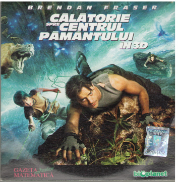 Calatorie spre centrul Pamantului in 3D + ochelari 3D