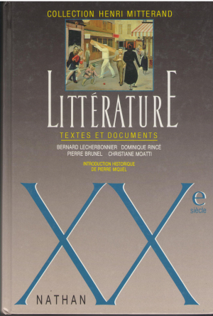 Litterature Textes et documents XXe siecle
