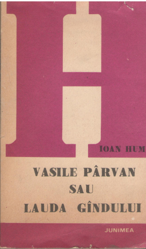 vasile parvan sau lauda gandului