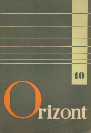 orizont revista a uniunii scriitorilor din republica socialista romania