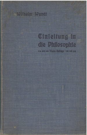 einleitung in die philosophie