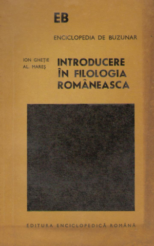 Introducere in filologia romaneasca
