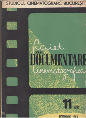 Caiet de documentare cinematografica  1963 11(24)