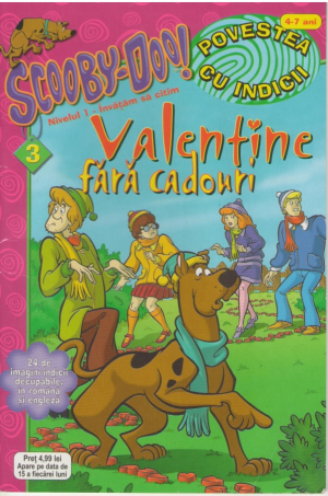 Revista Scooby Doo  Valentine fara cadouri
