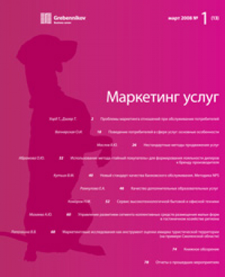 Маркетинг услуг