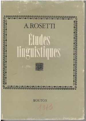 Etudes linguistiques