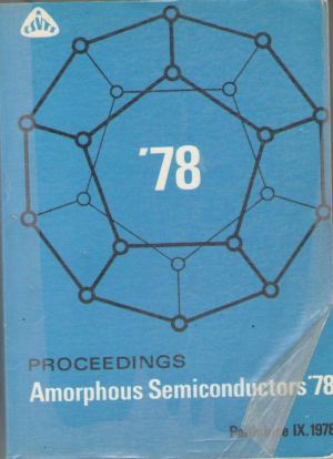 Amorphous Semiconductors '78 II
