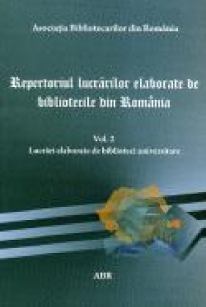 Repertoriul lucrărilor elaborate de Bibliotecile din România