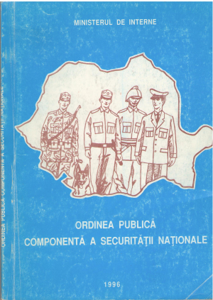 ordinea publica componenta a securitatii nationale