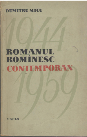 Romanul Romanesc contemporan