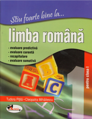 Știu foarte bine la limba română clasa 1