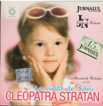 Cleopatra Stratan  la varsta de 3 ani