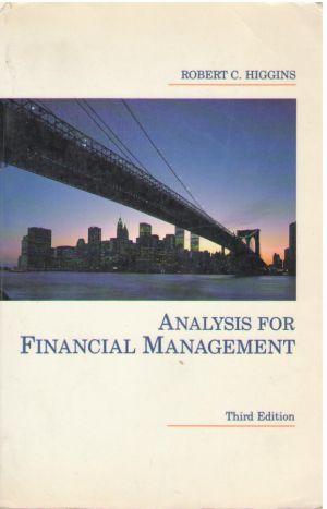 Analysis for Financial Management Third Edition