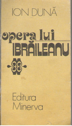 Opera lui G. Ibraileanu