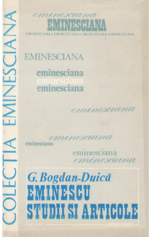 eminescu studii si articole