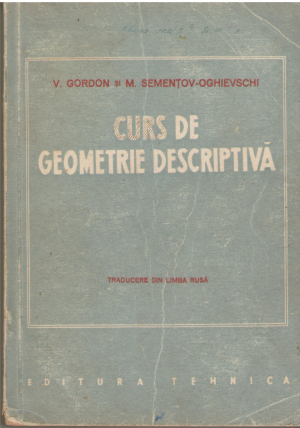 curs de geometrie descriptiva