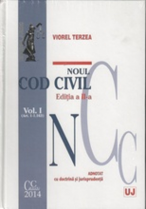 Noul Cod civil. Vol. I. ( Art. 1-1163) - Editia a 2-a