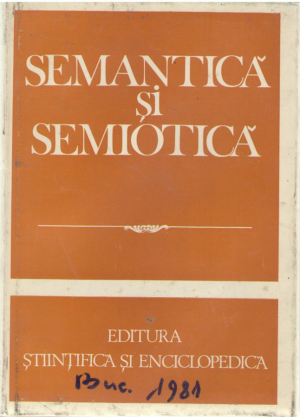 Semantică şi semiotică